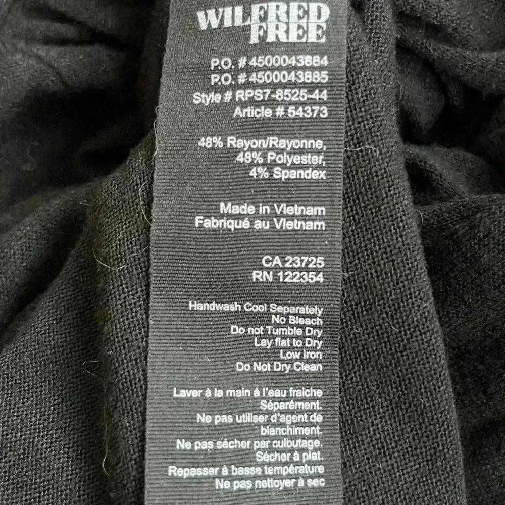 Women’s Wilfred Free Black Midi Dress in  Knit Size M - Picture 2 of 8